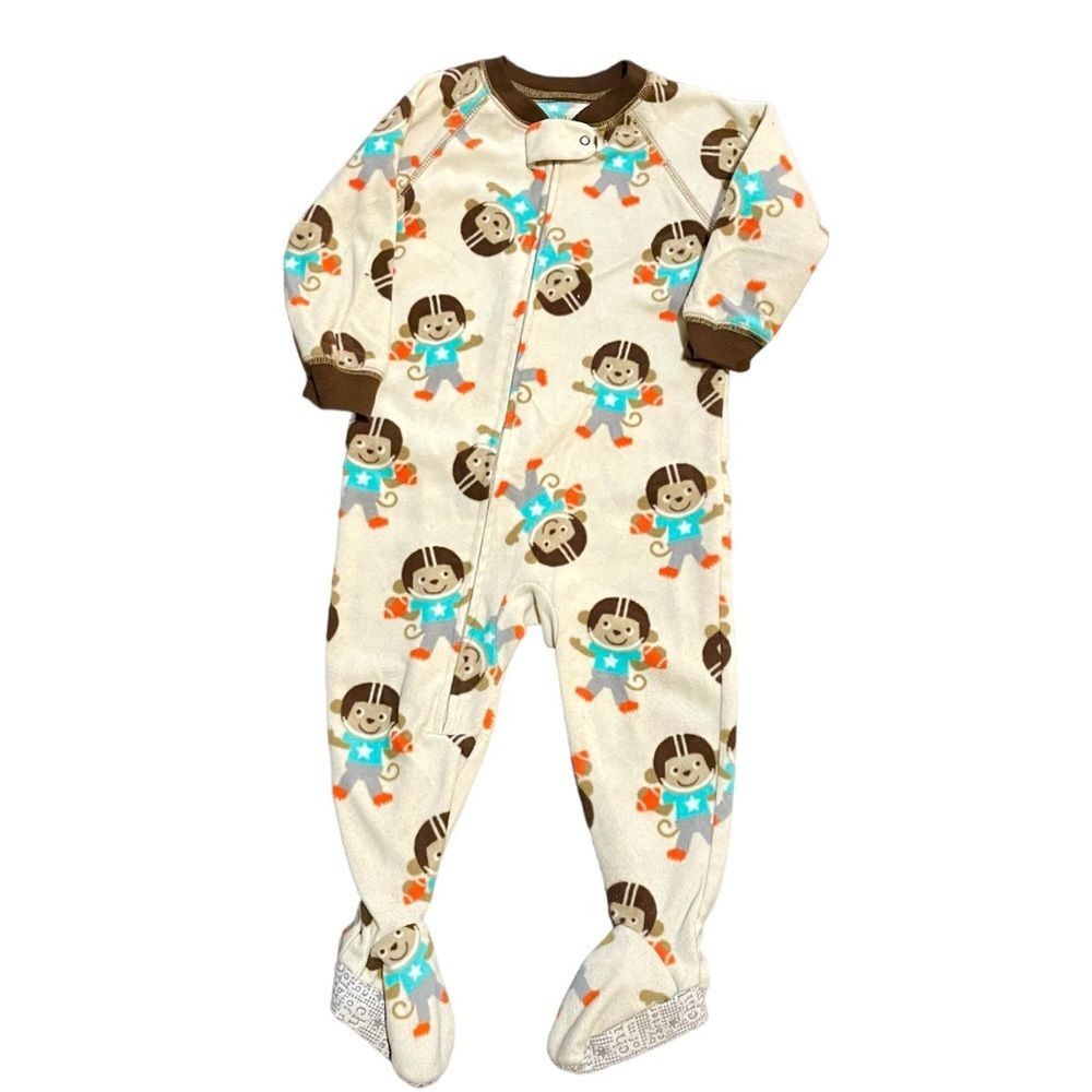 🔥 5 for $30 🔥 Carter’s Infant Monkey Footie Onesie | 18M